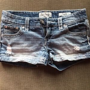 DayTrip denim shorts